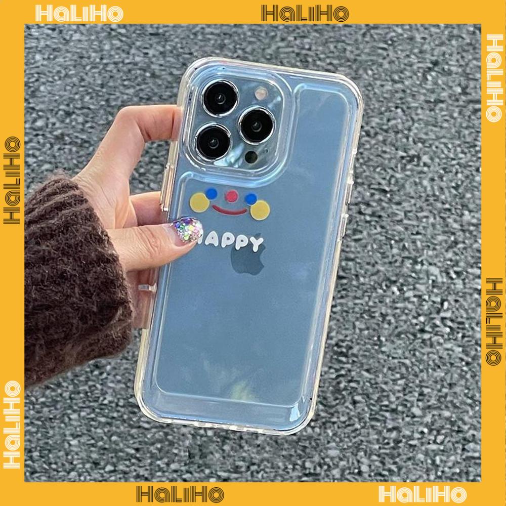 Ốp điện thoại chống sốc in hình mặt cười thích hợp cho iPhone 13 pro max iphone 12 pro max iphone 11 iphone 7 plus