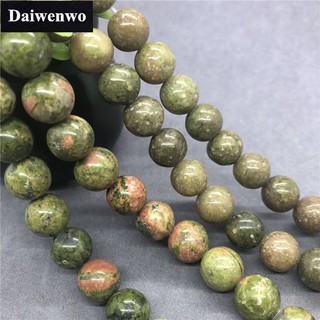 Chuỗi Hạt Đá Tròn Tự Nhiên 4-12mm Dùng Để Làm Đồ Trang Sức Thủ Công