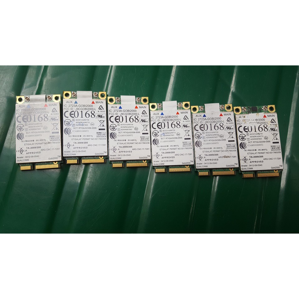 Card wwan 3g Module Qualcomm Gobi2000 60y3263 60y3183 dùng cho laptop Thinkpad X201 T410 W510 | WebRaoVat - webraovat.net.vn