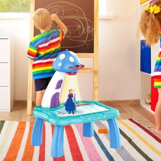 Childrens projection board multi-function smart drawing board projector machine learning table luminous painting board projection board boys and girls