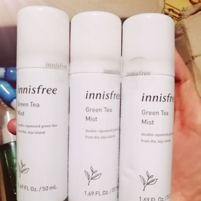 Xịt khoáng INNISFREE trà xanh mi