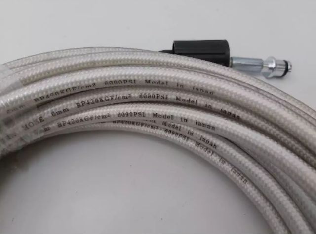 Ống dây xịt rửa xe cao áp 2 đầu to ren 22 - 8M , 15M ,30M
