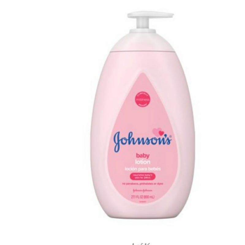 Dưỡng thể giữ ẩm da toàn thân cho trẻ nhỏ của Johnson & Johnson