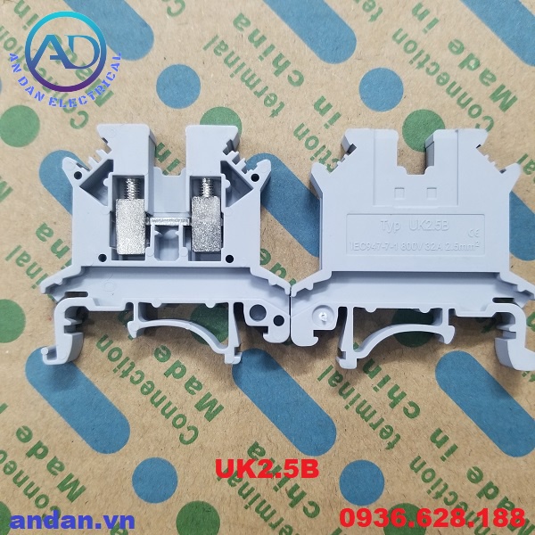 Cầu đấu dây UK UK2.5B UK3N UK5N UK6N UK10N , E/UK, D-UK2.5BG D-UK3/10, FBI 10-5, FBI 10-6, UKK3, UKK5