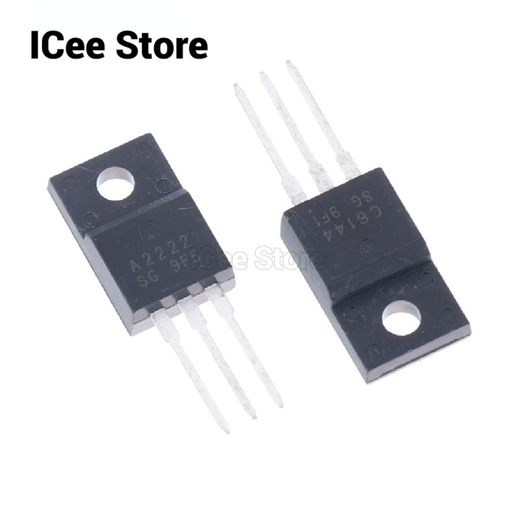 Set 10 Linh Kiện Bán Dẫn 2SA2222 2SC6144 TO220F A2222 C6144 TO220