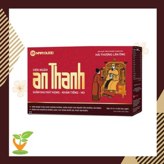 Viên ngậm An Thanh (Hộp 40 viên) - Kẹo ngậm An Thanh không đường trị ho, viêm họng
