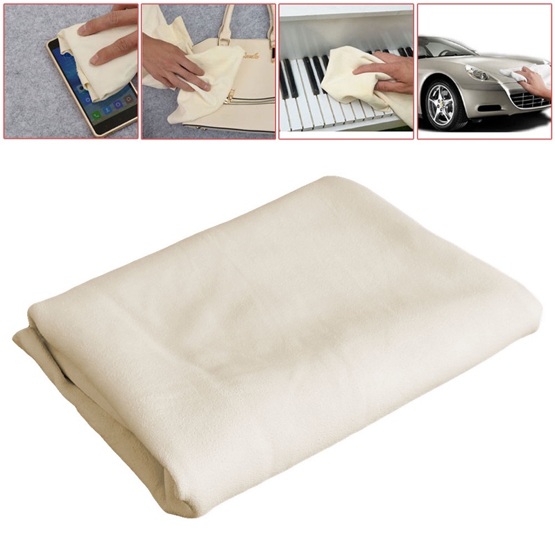 Khăn Lau Xe Hơi Giả Da Lộn 70x100CM