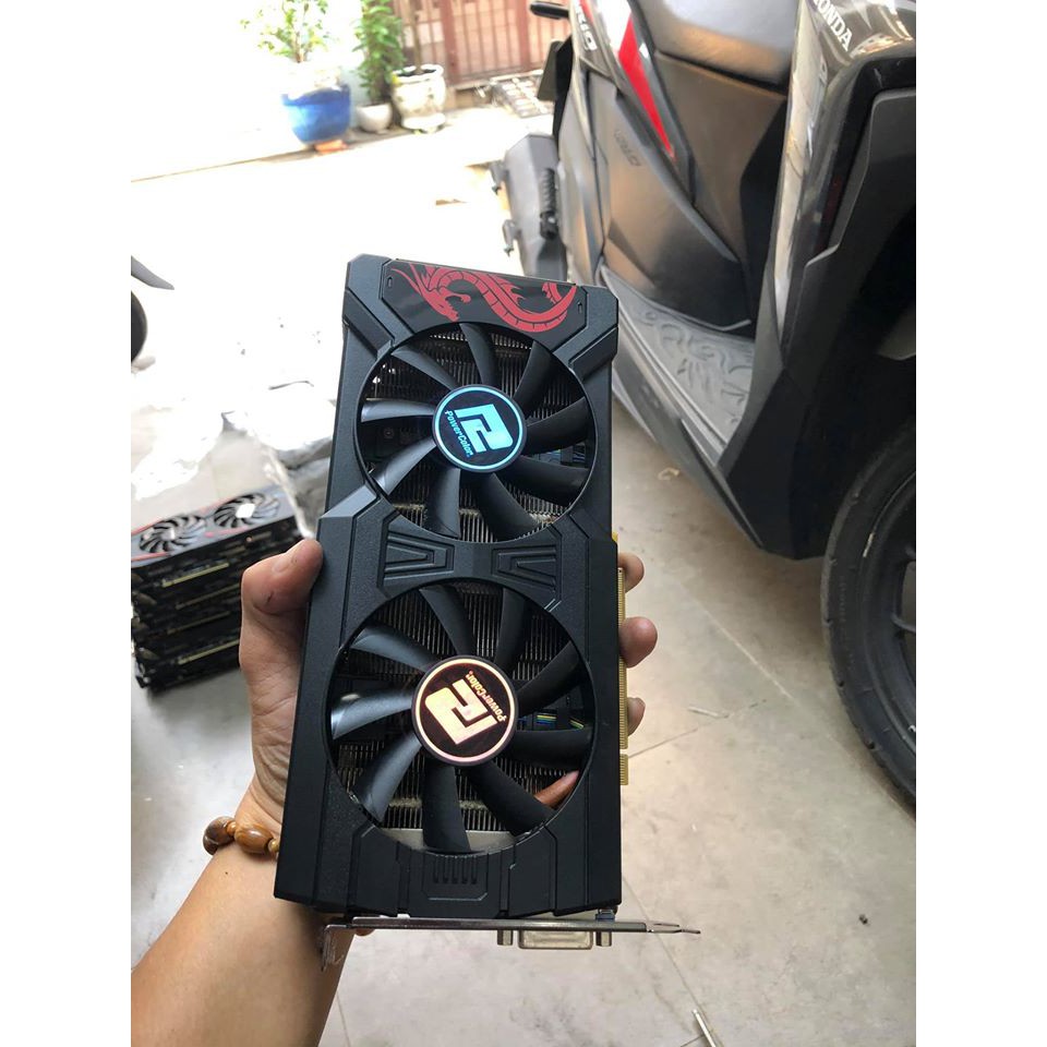 [RẼ VÔ ĐỊCH] Card Màn Hình PowerColor Red Dragon RX 570 4GB 1 DVI Cũ Bảo Hành 1 Tháng 1 Đổi 1 | BigBuy360 - bigbuy360.vn