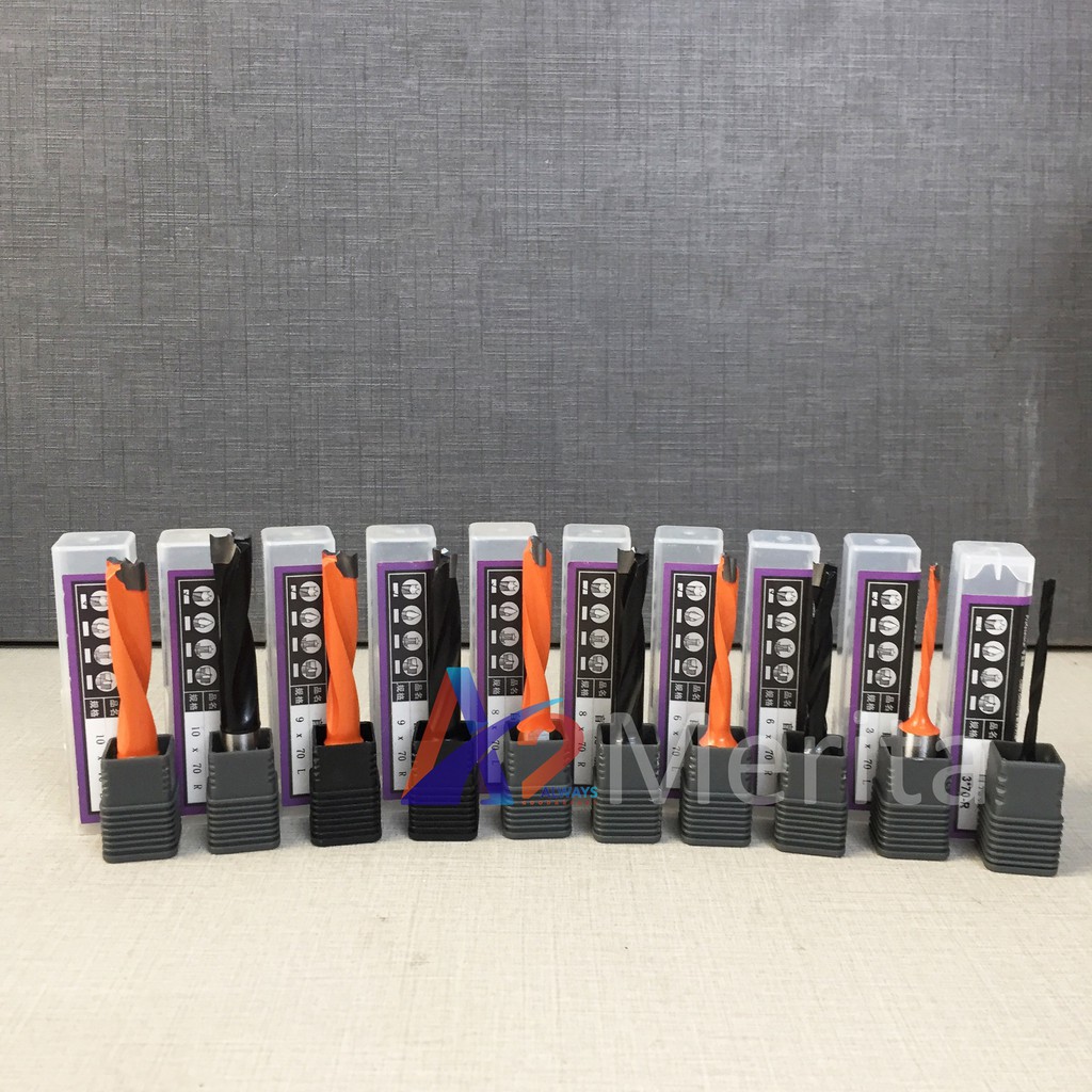 Mũi khoan gỗ liên kết TCT Cam  - Đen  LILT