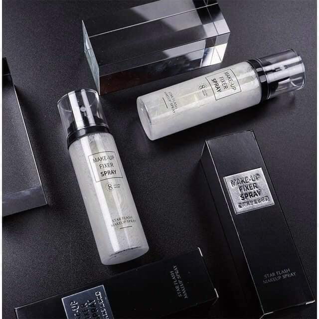 XỊT KHOÁ NỀN & BẮT SÁNG CĂNG BÓNG LỚP MAKEUP SUỐT 8 TIẾNG SPRAY
