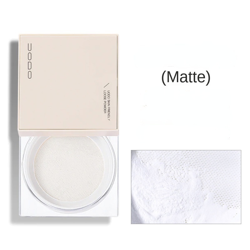 Phấn phủ Uodo che khuyết điểm lâu trôi trang điểm kháng nước chống mồ hôi không phai thích hợp cho da dầu