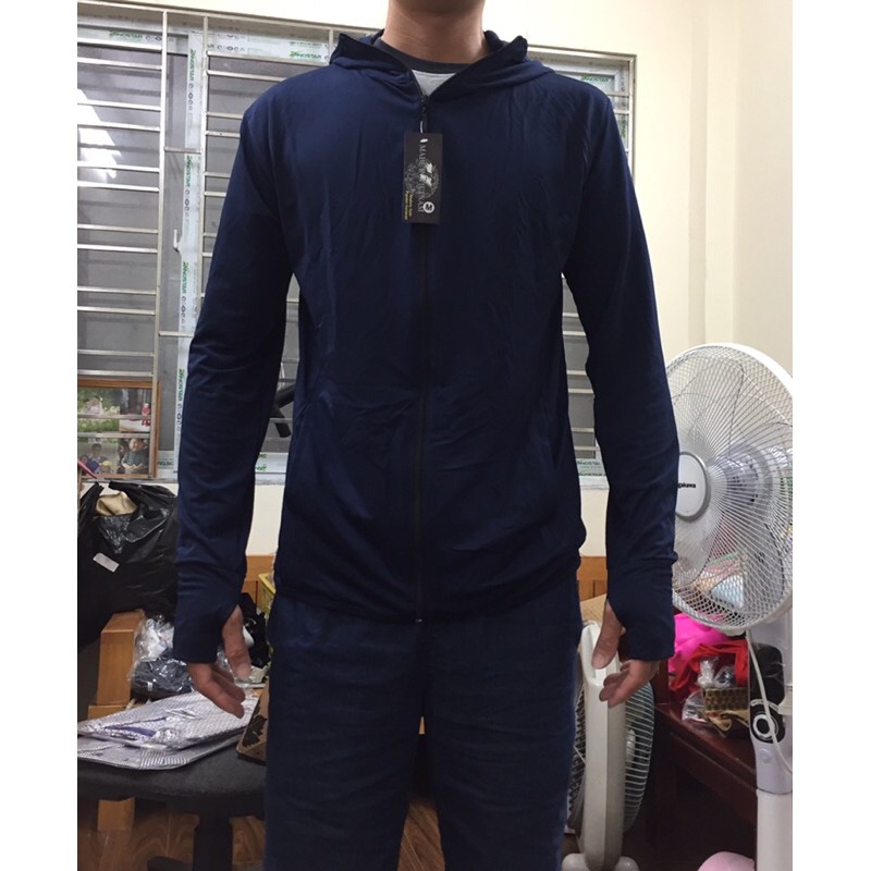 Áo chống nắng nam vải kim cương thông khí chống tia UV | BigBuy360 - bigbuy360.vn