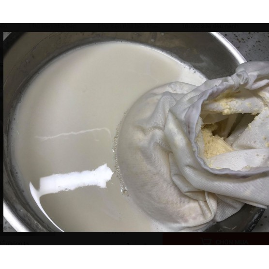 Túi lọc sữa đậu nành (sữa hạt, lọc rượu, tinh dầu, dầu dừa, lọc cốt rau củ quả, trà sữa, váng dầu, rượu, mật,...) | BigBuy360 - bigbuy360.vn
