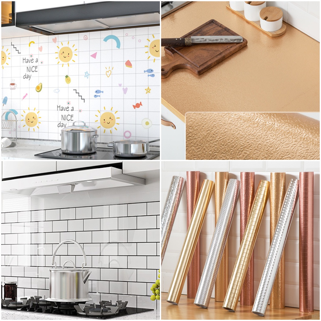 [Mã LIFEHLDEC giảm 10% đơn 99k] Giấy dán bếp tráng nhôm, decal dán bếp hàng cao cấp, cách nhiệt, dễ lau chùi | BigBuy360 - bigbuy360.vn