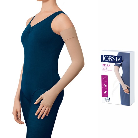 Vớ cánh bàn tay điều trị phù bạch huyết JOBST Bella Lite chuẩn áp lực 20-30mmHg, màu da