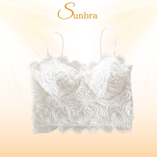 Áo Bra Ren, Áo Lót Nữ Bralette Họa Tiết Hoa Gợi Cảm Tôn Vòng Một Quyến Rũ SunBra 20021