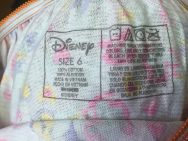 Set 5 quần chip Disney xuất xịn
