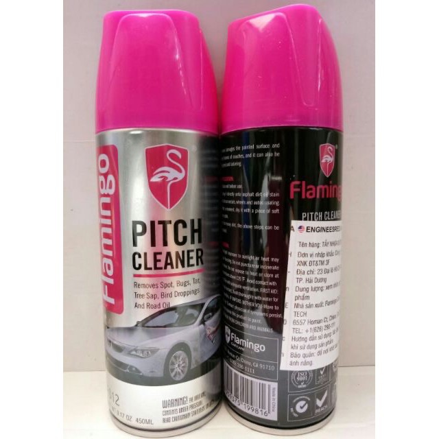 [Sỉ inbox]  Flamingo F012.Tẩy nhựa đường Pitch Cleaner