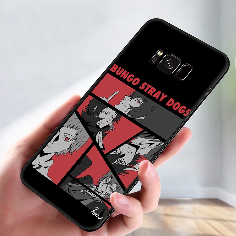 Ốp điện thoại mềm hình anime Bungou Stray Dogs cho SAMSUNG GALAXY A11 A12 A22 A32 M21 M30S J4 CORE A82 A91 29LU