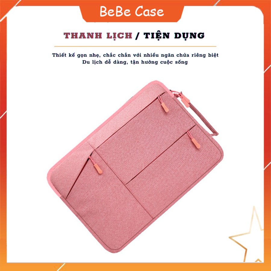 Túi Laptop, Macbook chống sốc - Có quay xách đứng - Nhiều ngăn - Thích hợp nhiều dòng máy từ 11'6 đến 16'