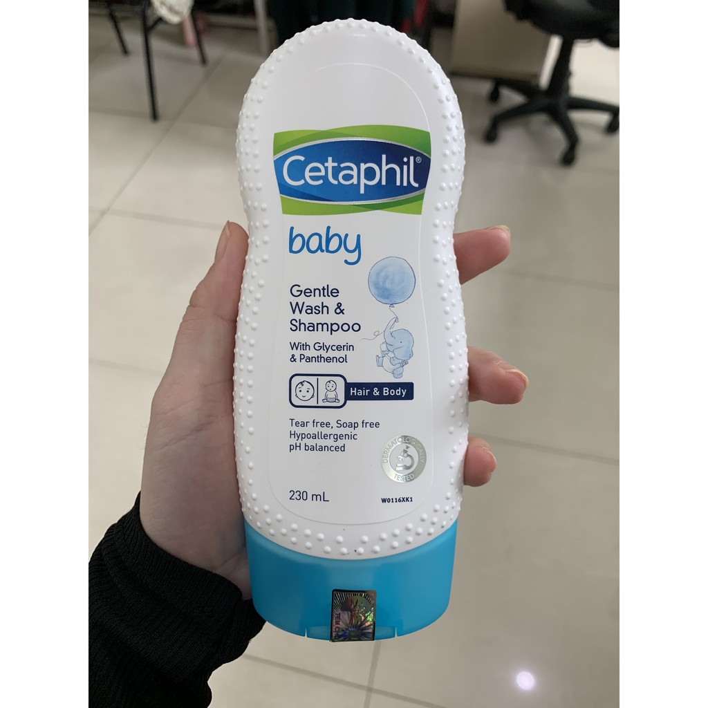 Sữa Tắm Gội Toàn Thân Dịu Nhẹ Cho Trẻ Em Cetaphil Baby Gentle Wash & Shampoo 230ml  -1301404
