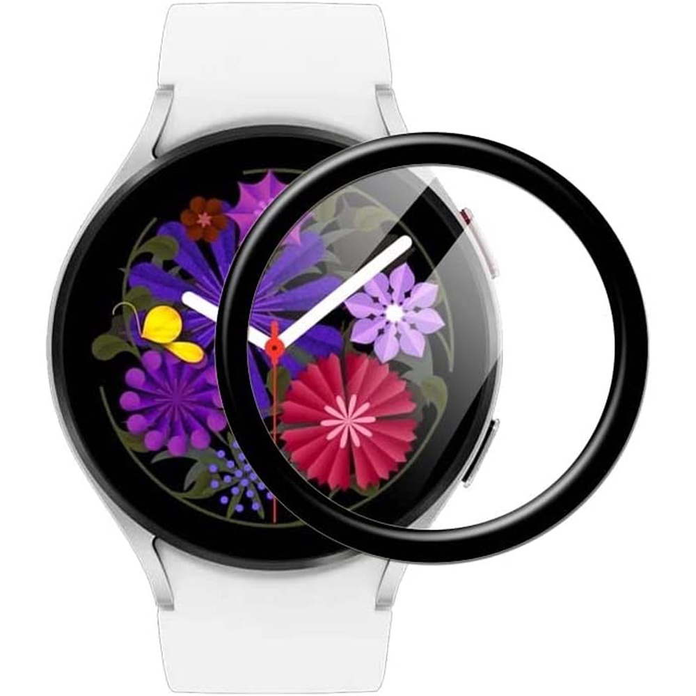 Kính Cường Lực 3D Viền Cong 40mm 44mm Bảo Vệ Màn Hình Đồng Hồ Samsung Galaxy Watch 5 4