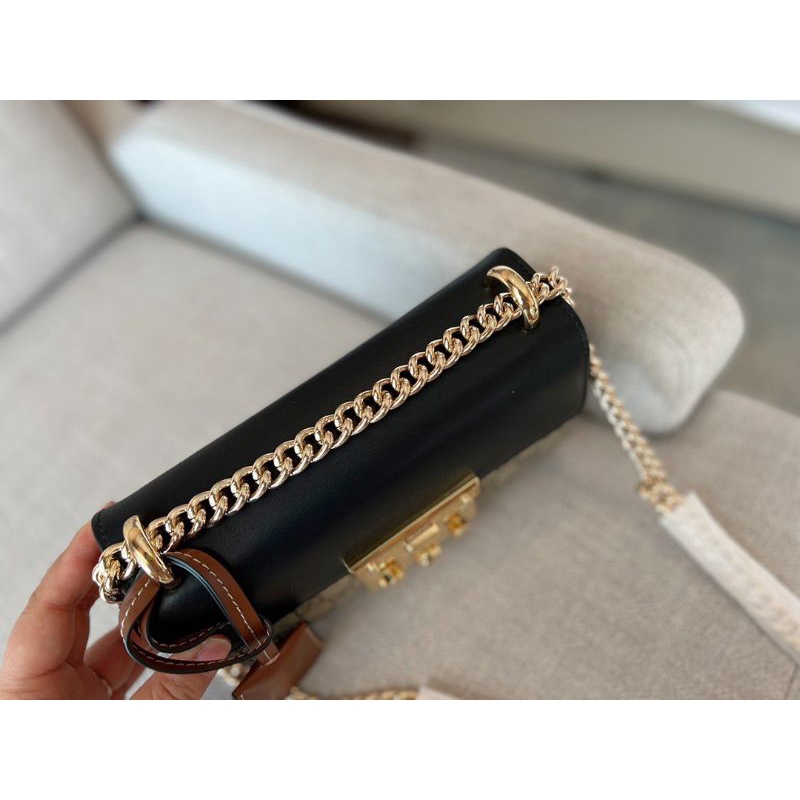 Túi đeo chéo G.C sz21cm bản chuẩn đẹp nét căng lót nhung mịn kèm logo full 2box
