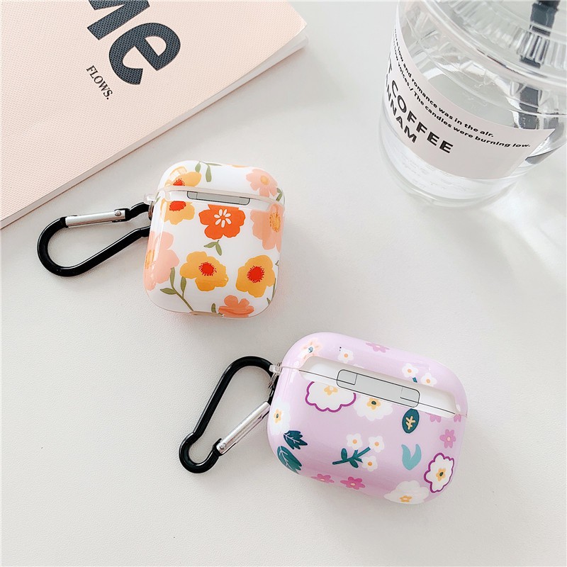 Case Airpods Họa Tiết Hoa cho AirPods 1/2/Pro - airpod case