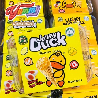 Bánh Ốc Quế Vị Trứng Muối Jenny Duck
