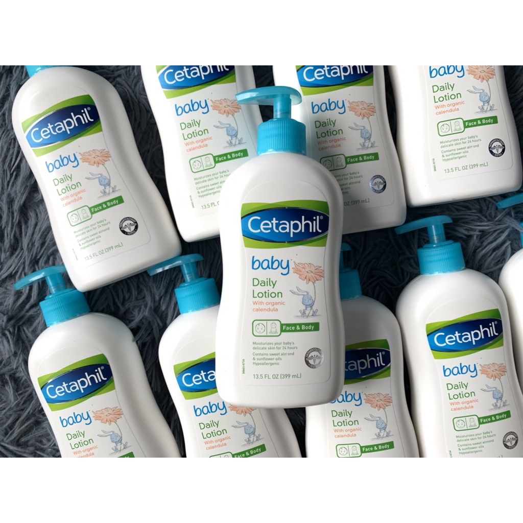 Sữa Dưỡng Ẩm Cetaphil Baby Daily Lotion Cho Da Em Bé 399ml/198ml | Minizon Kids