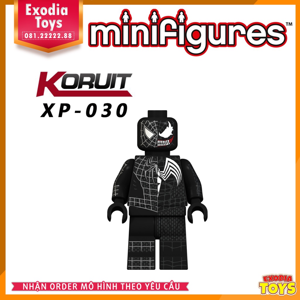 Xếp hinh Minifigure Siêu anh hùng vũ trụ Marve và DC Comics - Đồ Chơi Lắp Ghép Sáng Tạo - KORUIT KT1004