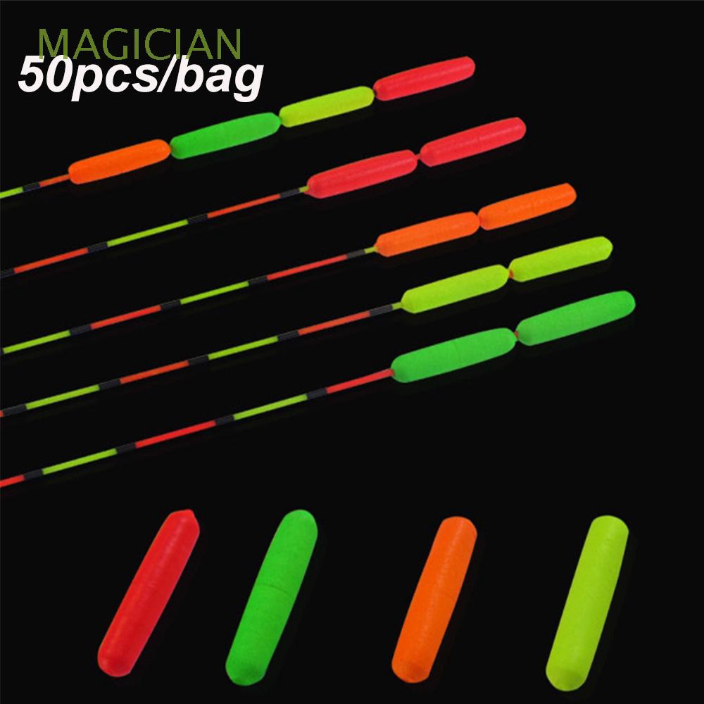 Set 50 phao nổi màu rực rỡ dùng câu cá chuyên dụng