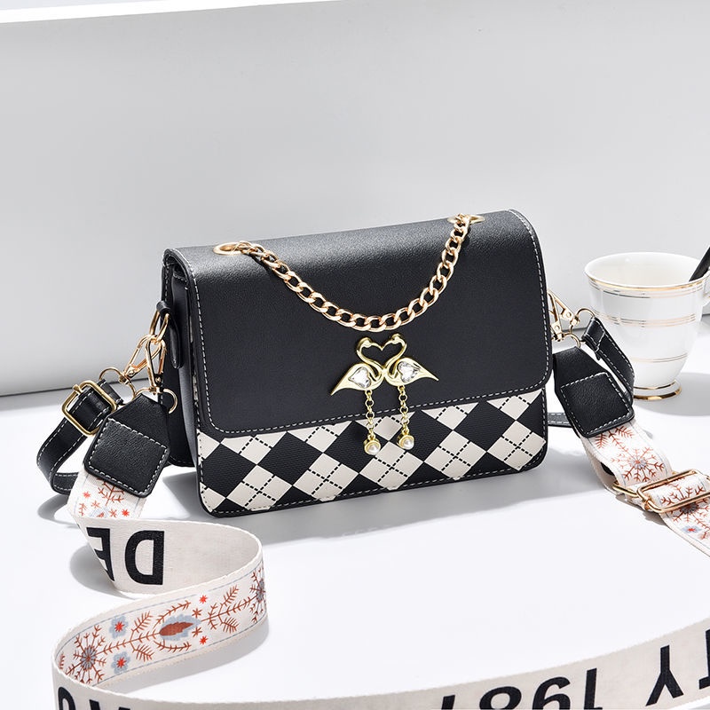 Túi Xách Da Mềm Cao Cấp Hình Vuông Cỡ Nhỏ Phong Cách Hàn Quốc Dễ Phối Đồ Thời Trang Cho Nữ