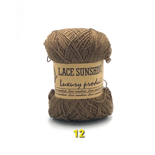 Sợi lace sunshine trơn 1mm
