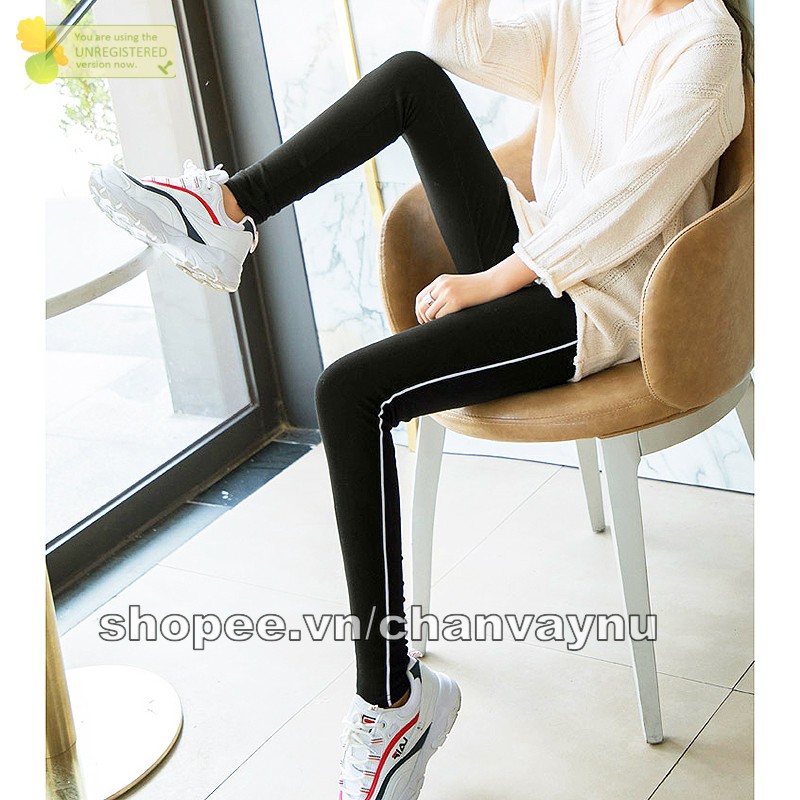 Quần Legging 1 sọc nhỏ