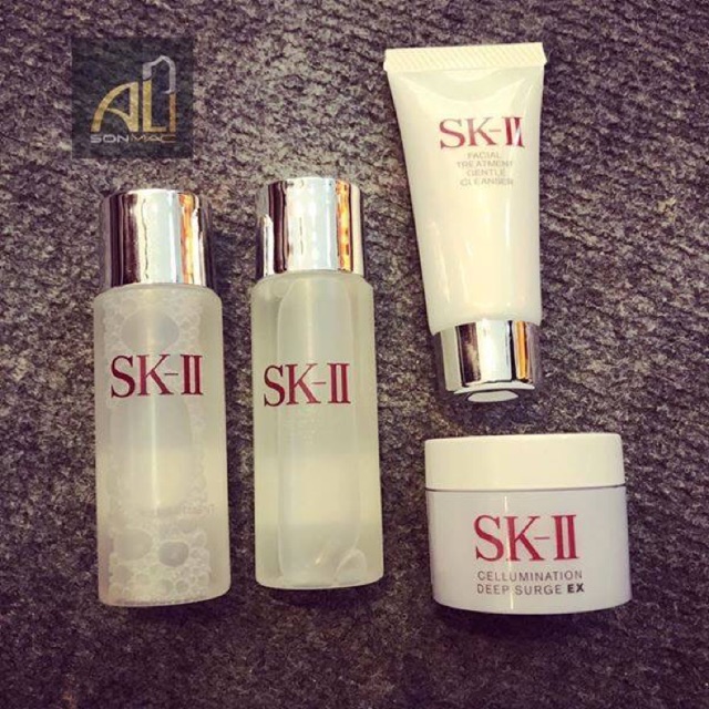 Set mini Travel SKII dưỡng trắng