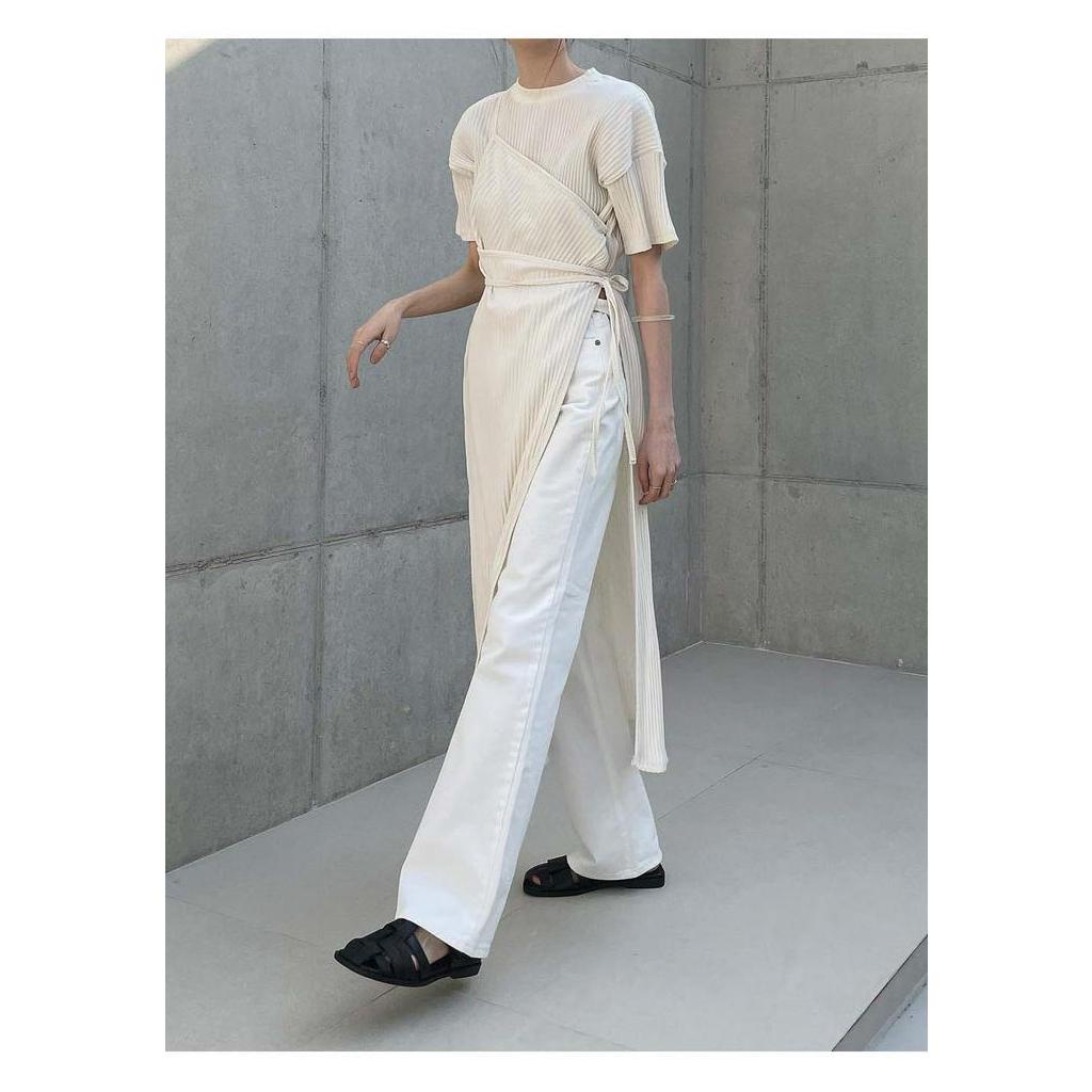 Đầm Xẻ Tà Thắt Dây Thời Trang Mùa Hè Kiểu Mới 53672