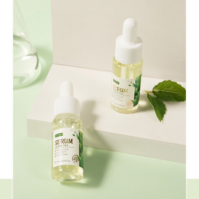 Serum Green Tea Fenyi Tinh Chất Trà Xanh Kiềm Dầu Thu Nhỏ Lỗ Chân Lông Dưỡng Ẩm Da Mặt 17ml