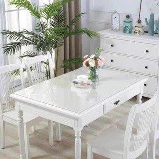 [ SIÊU DÀY - NHIỀU KÍCH THƯỚC ] Tấm kính nhựa dẻo trải bàn trong suốt chống thấm nước dày 1.5mm