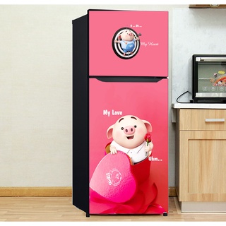 Decal dán tủ lạnh -pig 2022 - pig 24_có sẵn keo dán