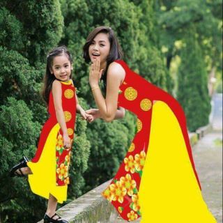 MS 0910.HÀng có san 🍒🍒🍒🍒🍒🍒🍒�Cherrykids �Hàng order 18  ngày có hàng�🌤 Áo dài cách tân hiện đại  hàng thiết kế ch