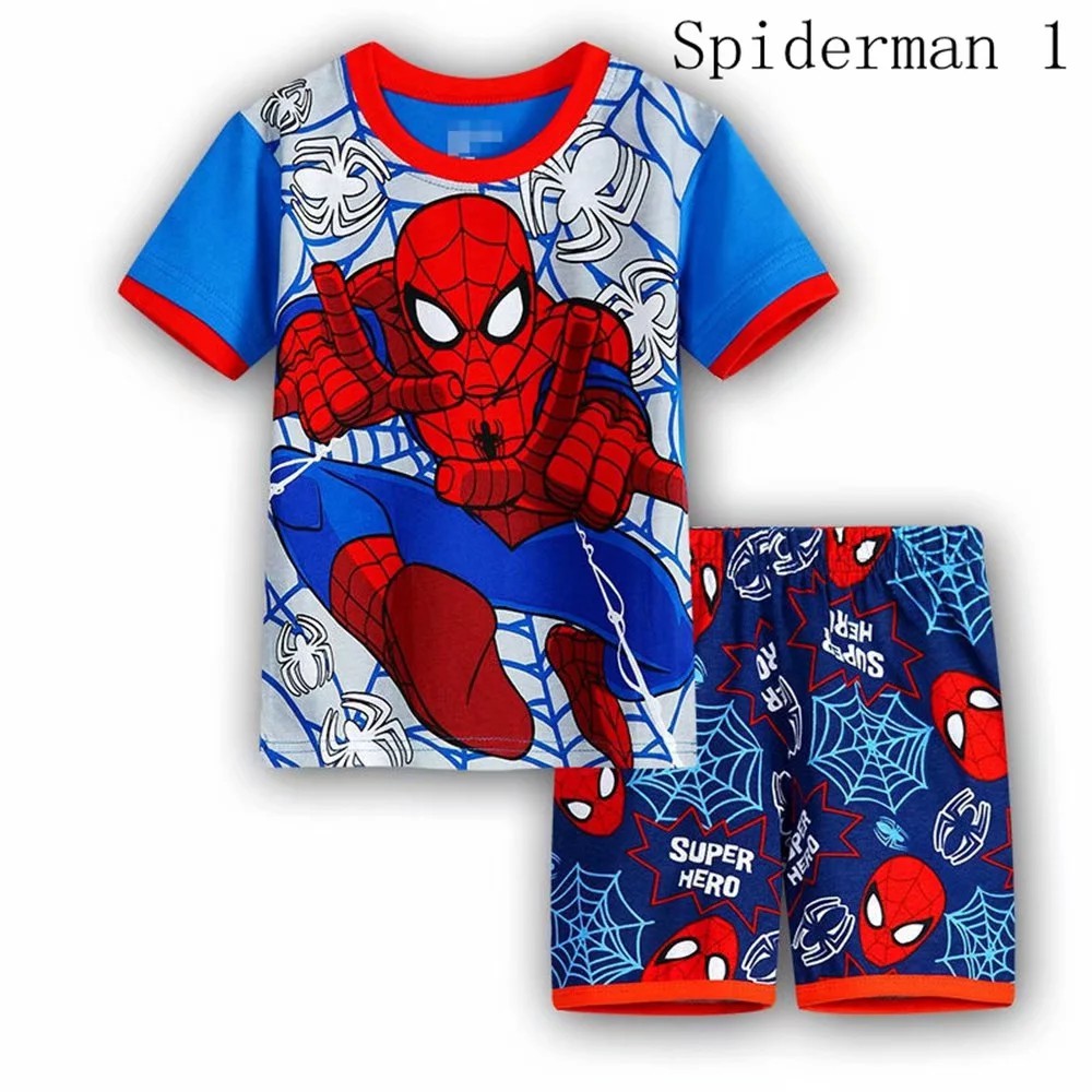 Bộ quần áo ngủ hình người nhện cho bé