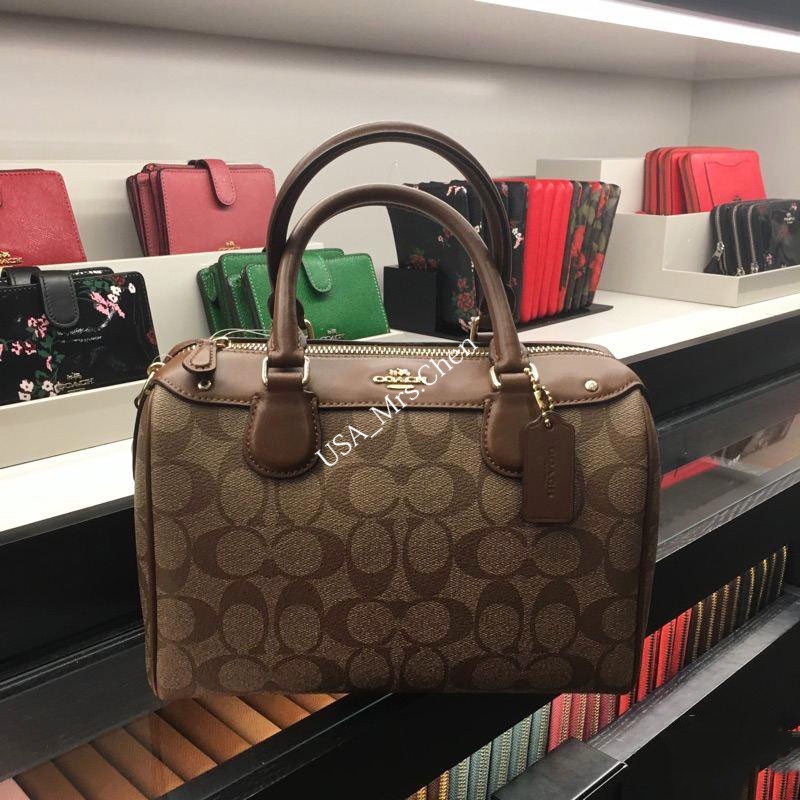 Giấy chứng nhận mua hàng chính hãng COACH F58312 túi xách đeo vai dòng Boston cổ điển ba lô bên hông