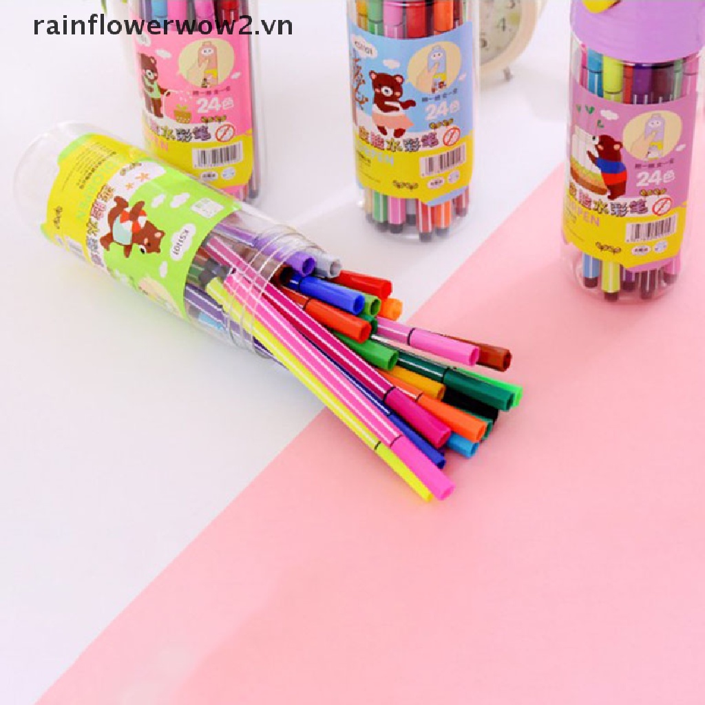 Bộ Cọ Vẽ Màu Nước Có Thể Giặt Sạch Thời Trang