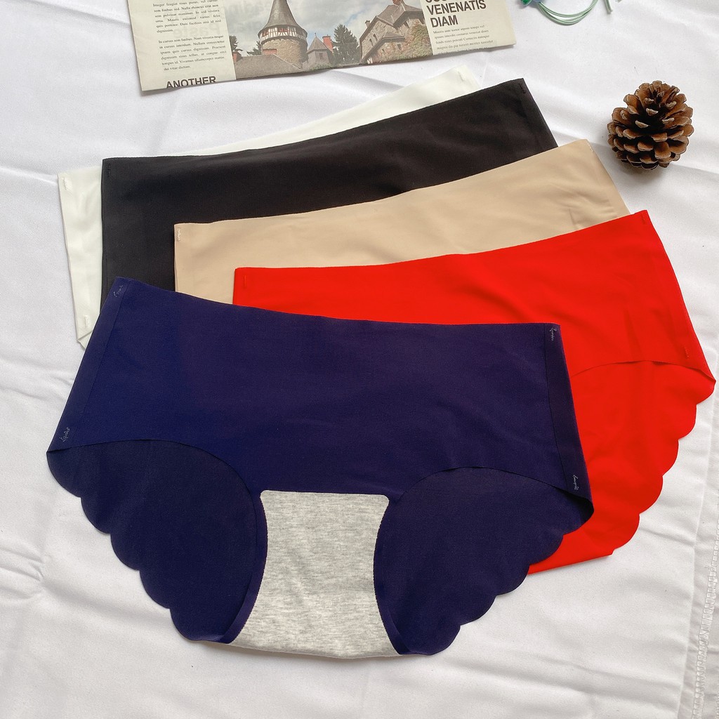 Quần Lót Nữ Đúc Su thun lạnh cao cấp không đường may mềm mại kháng khuẩn được chọn màu | BigBuy360 - bigbuy360.vn