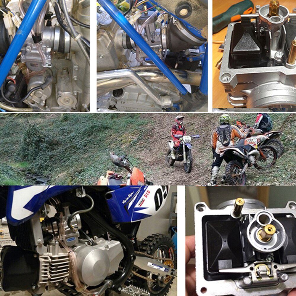 Bộ chế hòa khí Keihin PWK 33 34 35 36 38 40 42mm có 10 đầu phun chính cho xe địa hình UTV ATV Buggy