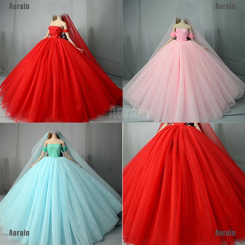 Đầm Dài Dự Tiệc Kiểu Dáng Dễ Thương Xinh Xắn 11 '' 1 / 6