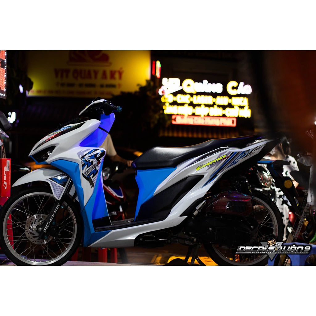 VARIO thiết kế xanh trắng - sang chảnh đường phố