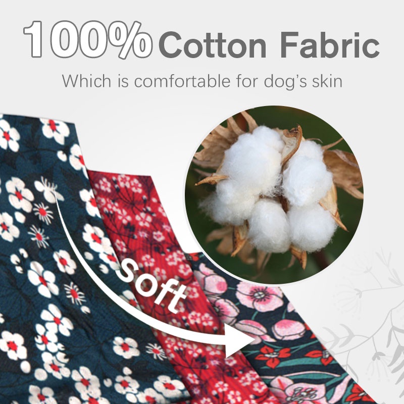 TRUELOVE Vòng Cổ Có Đệm Cotton Mềm Mại Có Thể Điều Chỉnh Cho Thú Cưng