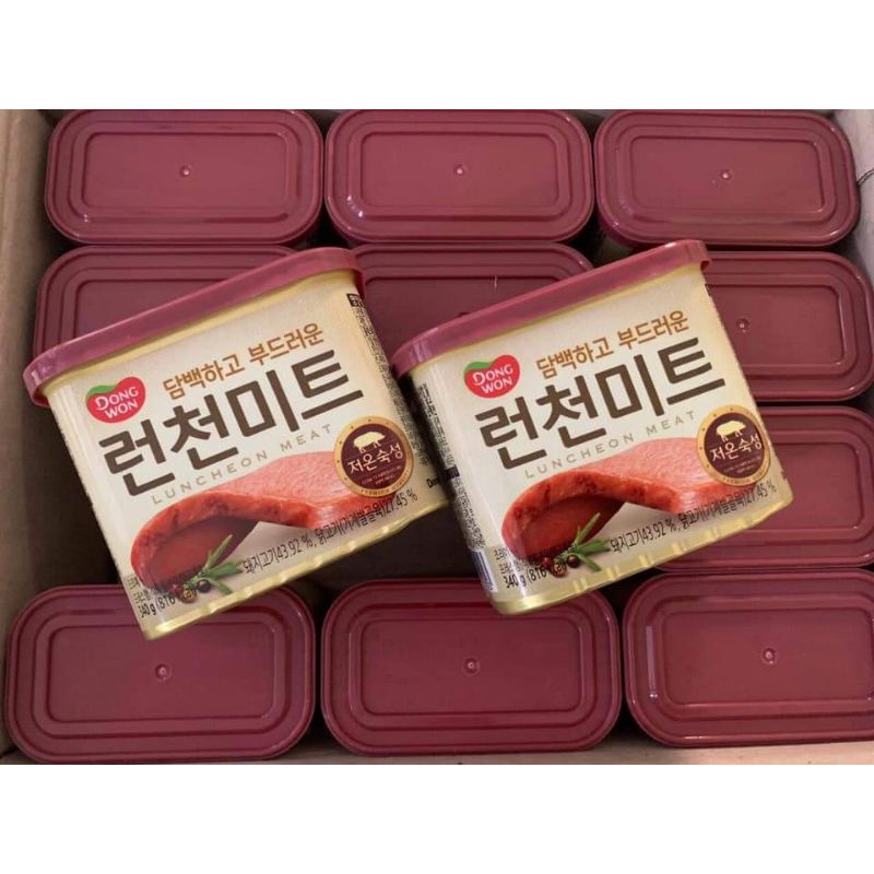 Thịt hộp Luncheon Dongwon Hàn Quốc